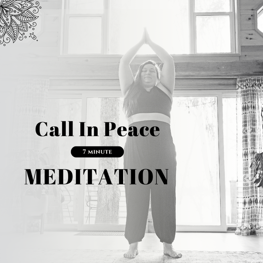 7 Minute Meditation Call in Peace